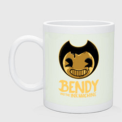 Кружка керамическая Bendy And The Ink Machine, цвет: фосфор