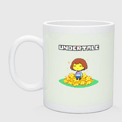 Кружка керамическая UNDERTALE, цвет: фосфор