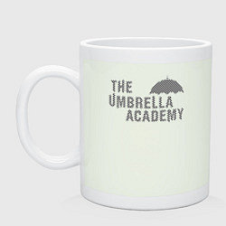 Кружка керамическая Umbrella academy, цвет: фосфор