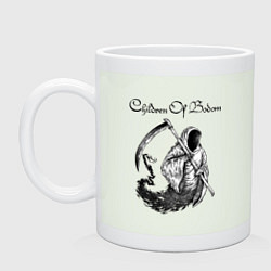 Кружка керамическая Children of Bodom Z, цвет: фосфор