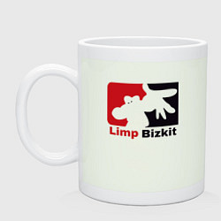 Кружка керамическая Limp Bizkit, цвет: фосфор