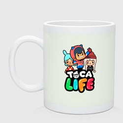 Кружка керамическая TOCA BOCA WORLD ИГРА ТОКА БОКА, цвет: фосфор
