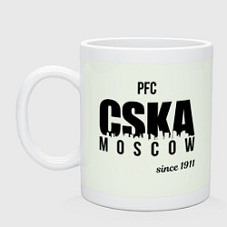 Кружка керамическая CSKA since 1911, цвет: фосфор