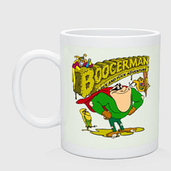 Кружка керамическая Boogermаn, цвет: фосфор