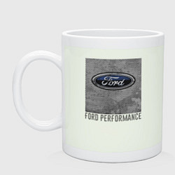 Кружка керамическая Ford Performance, цвет: фосфор