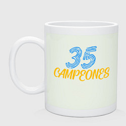 Кружка керамическая 35 Champions, цвет: фосфор