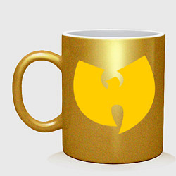 Кружка керамическая Clan Wu, цвет: золотой