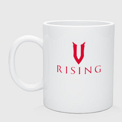 Кружка керамическая Название игры, цвет: белый