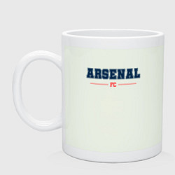 Кружка керамическая Arsenal FC Classic, цвет: фосфор