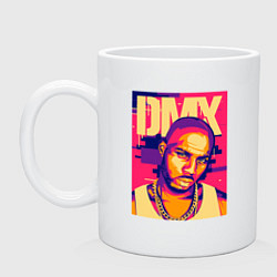 Кружка керамическая DMX Style, цвет: белый