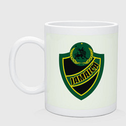 Кружка керамическая Jamaica Shield, цвет: фосфор