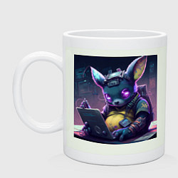 Кружка керамическая Научный сотрудник, цвет: фосфор