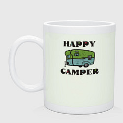 Кружка керамическая Camper, цвет: фосфор