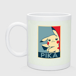 Кружка керамическая Pika obey, цвет: фосфор