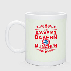Кружка керамическая Bavarian Bayern, цвет: фосфор