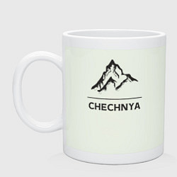 Кружка керамическая Чечня Россия, цвет: фосфор