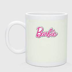 Кружка керамическая Barbie title, цвет: фосфор