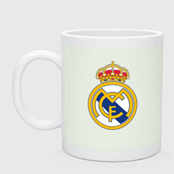 Кружка керамическая Real madrid fc sport, цвет: фосфор