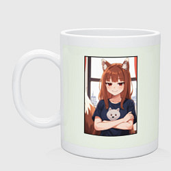 Кружка керамическая Spice and Holo, цвет: фосфор