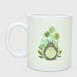 Кружка керамическая Green Totoro, цвет: фосфор