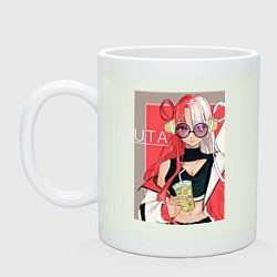 Кружка керамическая Ван-Пис Ута, цвет: фосфор