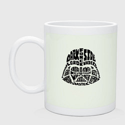 Кружка керамическая Dark side, цвет: фосфор