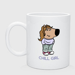 Кружка Чилл девушка