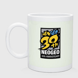 Кружка керамическая Neo geo - anniversary, цвет: фосфор