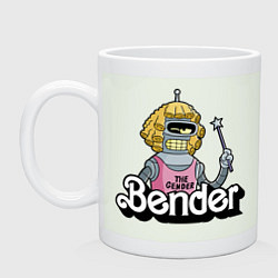 Кружка керамическая Gender Bender, цвет: фосфор
