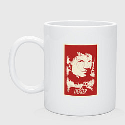 Кружка керамическая Dexter look, цвет: белый