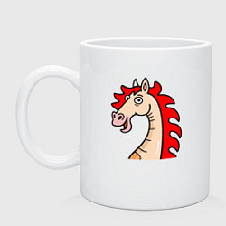 Кружка Лошадь с огненной гривой, символ года