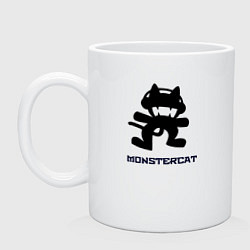 Кружка керамическая Monstercat цвета белый — фото 1