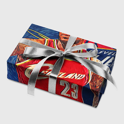 Бумага для упаковки LeBron 23: Cleveland / 3D-принт – фото 2