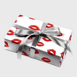 Бумага для упаковки Поцелуйчики, цвет: 3D-принт — фото 2