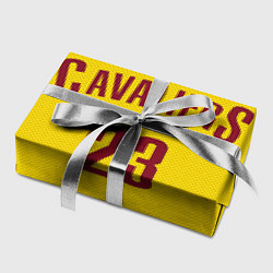 Бумага для упаковки Cavaliers Cleveland 23: Yellow, цвет: 3D-принт — фото 2