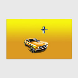 Бумага для упаковки Ford mustang - motorsport, цвет: 3D-принт
