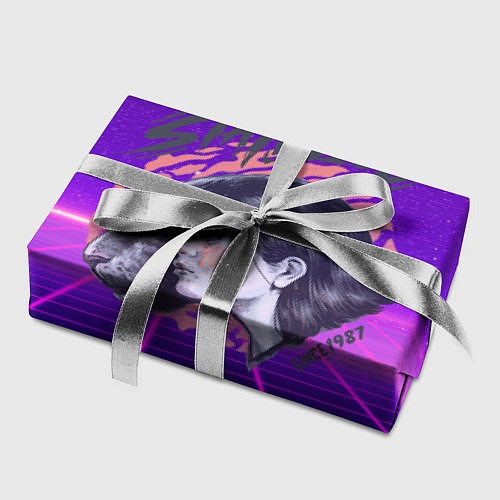 Бумага для упаковки Девушка - пантера StayWild / 3D-принт – фото 2
