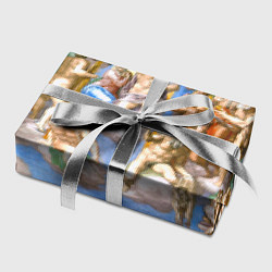 Бумага для упаковки Микеланджело страшный суд, цвет: 3D-принт — фото 2