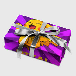 Бумага для упаковки Радостный Пикачу, цвет: 3D-принт — фото 2