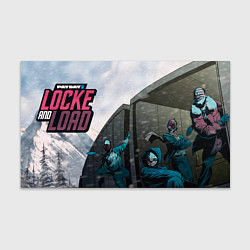 Бумага для упаковки Locke and load, цвет: 3D-принт