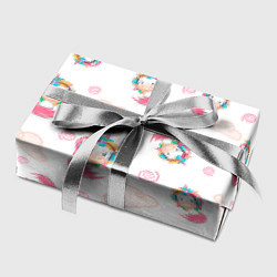 Бумага для упаковки Радужные Единороги, цвет: 3D-принт — фото 2