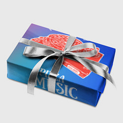Бумага для упаковки PIZZA MUSIC, цвет: 3D-принт — фото 2
