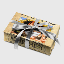 Бумага для упаковки Манки Д Луффи в розыске One Piece, цвет: 3D-принт — фото 2