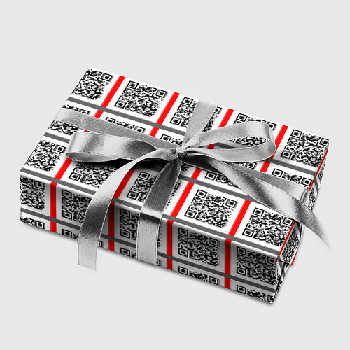 Бумага для упаковки Почитай Игнатова QR / 3D-принт – фото 2