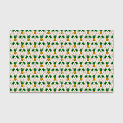 Бумага для упаковки Узор ретро Ананасы, цвет: 3D-принт