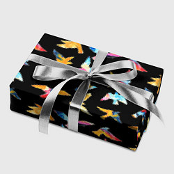 Бумага для упаковки Акварельные птица, цвет: 3D-принт — фото 2