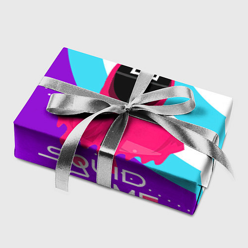 Бумага для упаковки Игра в кальмара / 3D-принт – фото 2