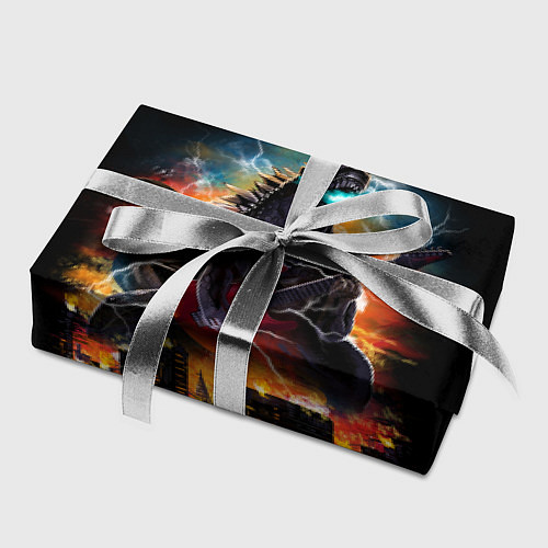 Бумага для упаковки РОКЗИЛЛА / 3D-принт – фото 2