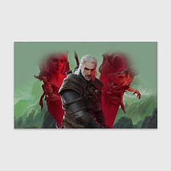 Бумага для упаковки ВЕДЬМАК THE WITCHER ГЕРАЛЬТ С МЕЧОМ, цвет: 3D-принт