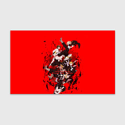 Бумага для упаковки Токийские мстители Главные герои в кровавом водоро, цвет: 3D-принт